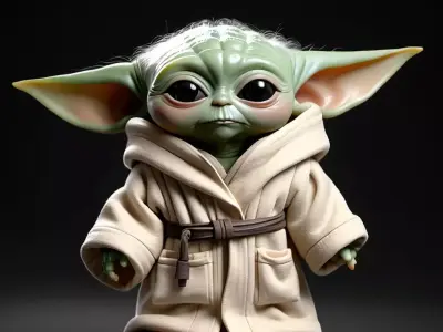 Baby Yoda Sculpture 3D print model