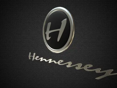 hennessey logo 3D model