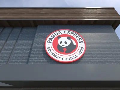Retail-033 Panda Express 3D model