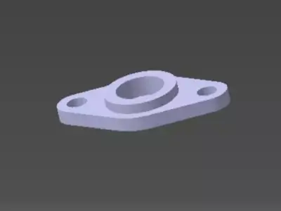 bearings holder D12 B4 d5 3D print model