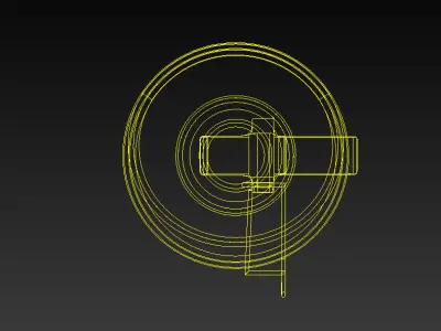 grenade round  Free 3D model
