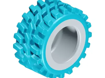 Toddler Tyre Toy 3D model