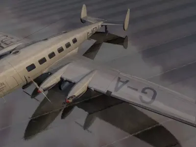 DeHavilland DH-91 Albatross 3D model