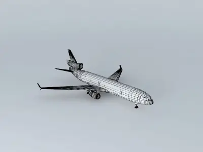 AirbusA330 airplane Free 3D model