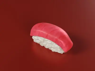 Sushi 3D model