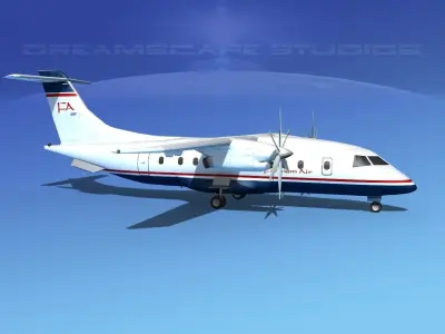Dornier Do-328-130 Freedom Air 3D model
