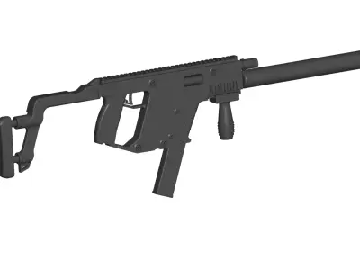 KRISS Vector machine gun 3D model