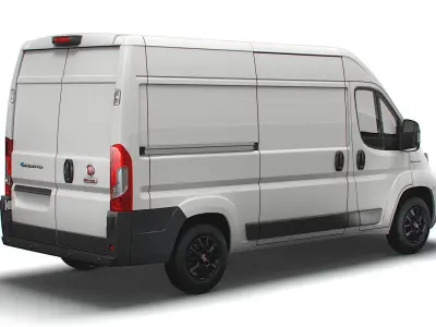 Fiat E Ducato Van L2H2 2022 3D model