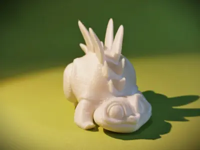 Cute Baby Stegosaurus 3D print model