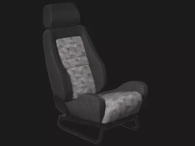 RECARO LS CLASSIC LINE SEAT 3D model