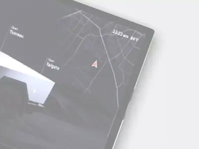 Cybertruck Car Screen 3D model