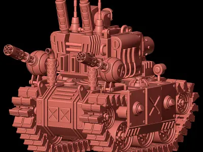 Metal Slug 1 - Only Mesh 3D model