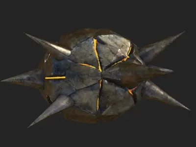 PBR Sci-Fi Bug   Arknights Insect   3D print model Low-poly 3D model