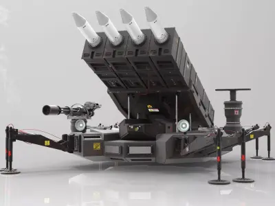 G7 Air defense Free 3D model