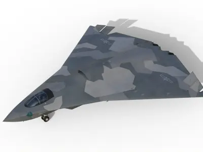 Chengdu J-36 3D model