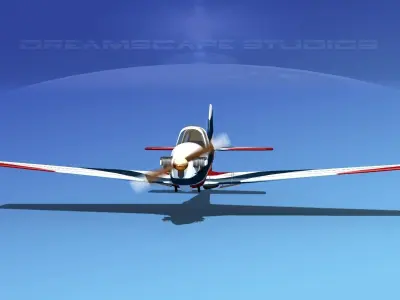 Johnston A-51A V12 3D model