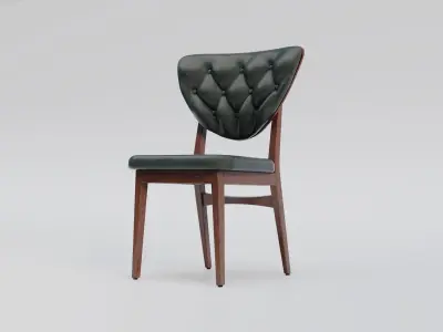 Lotus Chair Free low-poly 3D model
