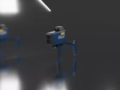 TrueSpeed Lasergerpistole Low-poly 3D model