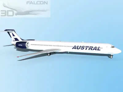 Falcon3D MD 80 Austral 3D model