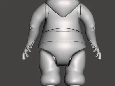 Star Wars Droid Cartoon Auctioneer STL 3D Printing  3D print model