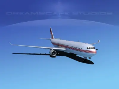 Airbus A330-300 Corporate 1 3D model