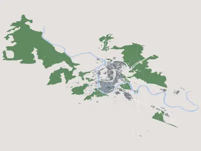Toledo City Spain 3D model