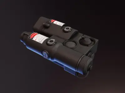 SOT Aspid Laser Designator Low-poly 3D model