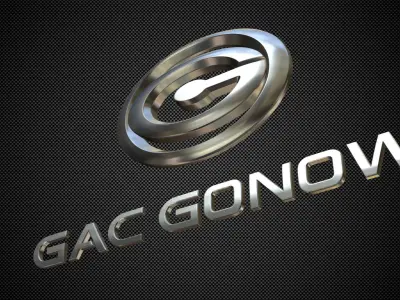 gac gonow logo 3D model