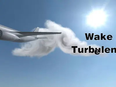 Aircraft Wake Vortex and Turbulence Simulator hip File 3D model