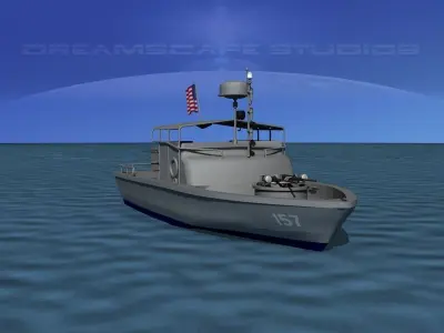 PBR Patrol Boat Riverine 3D model