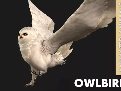 OwlBird A3 Free low-poly 3D model