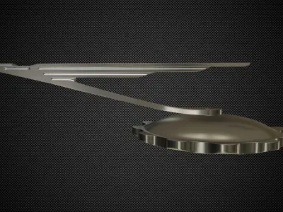 Duesenberg Hood Ornament 3D model