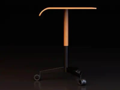 Modern Side Table Free low-poly 3D model