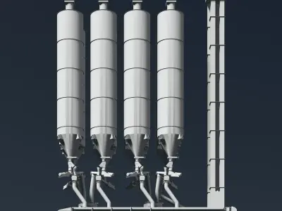 Industrial machine 24i21 3D model
