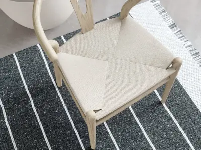  Timber Replica Hans Wegner CH24 Fork Chair Model 