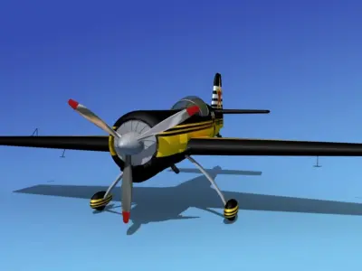 Sukhoi SU-26 Aerobat V03 3D model