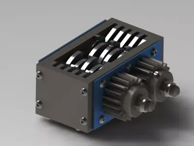 Mini Shreder Free 3D model
