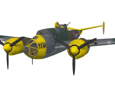 Liore et Olivier LeO451 3D model