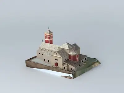 St Bartholomew the Apostle Parish Librilla Free 3D model