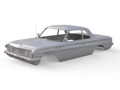1962 buick skylark 3D print model