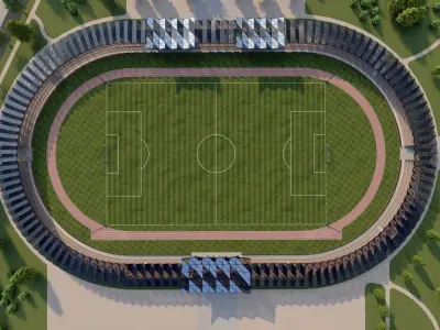 Master park-public park-Private Park Landscape 3D model