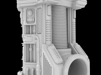 DICE TOWER - 3D PRINTABLE MODEL 3D print model