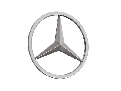 Mercedes Benz Logo 3D model