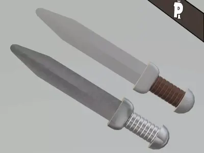 Lego sword Free 3D model