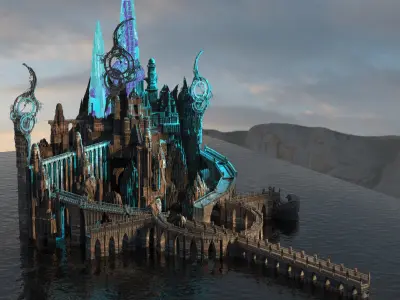 Ice Palace 1 3D model
