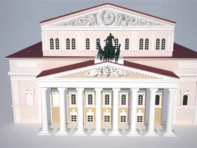 Theatre Bolshoi 3D model