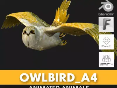 OwlBird A4 3D model
