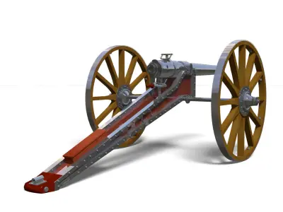 Armstrong gun 3D model