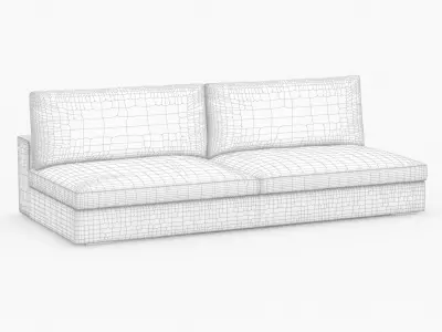 Clarence Sofa Moduler Part 03 3D model