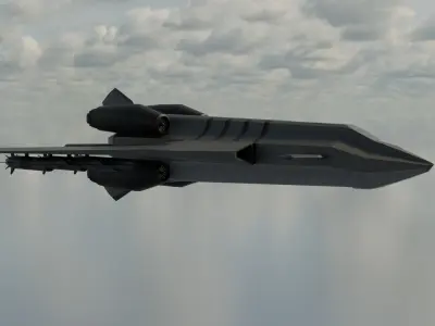 Strategic Bomber 3D model